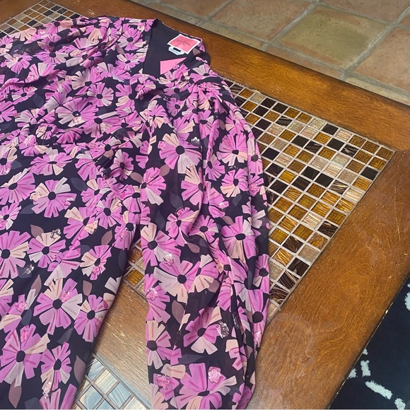 Kate Spade WallFlower Chiffon Dress - Picture 5 of 12